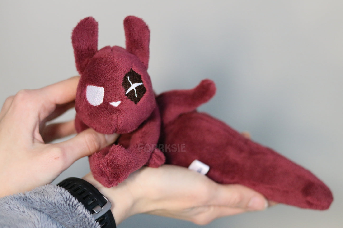 PRE-ORDER 13 inches weighted Slugcat plushie, Rain World, Downpour, with MAGNETS
