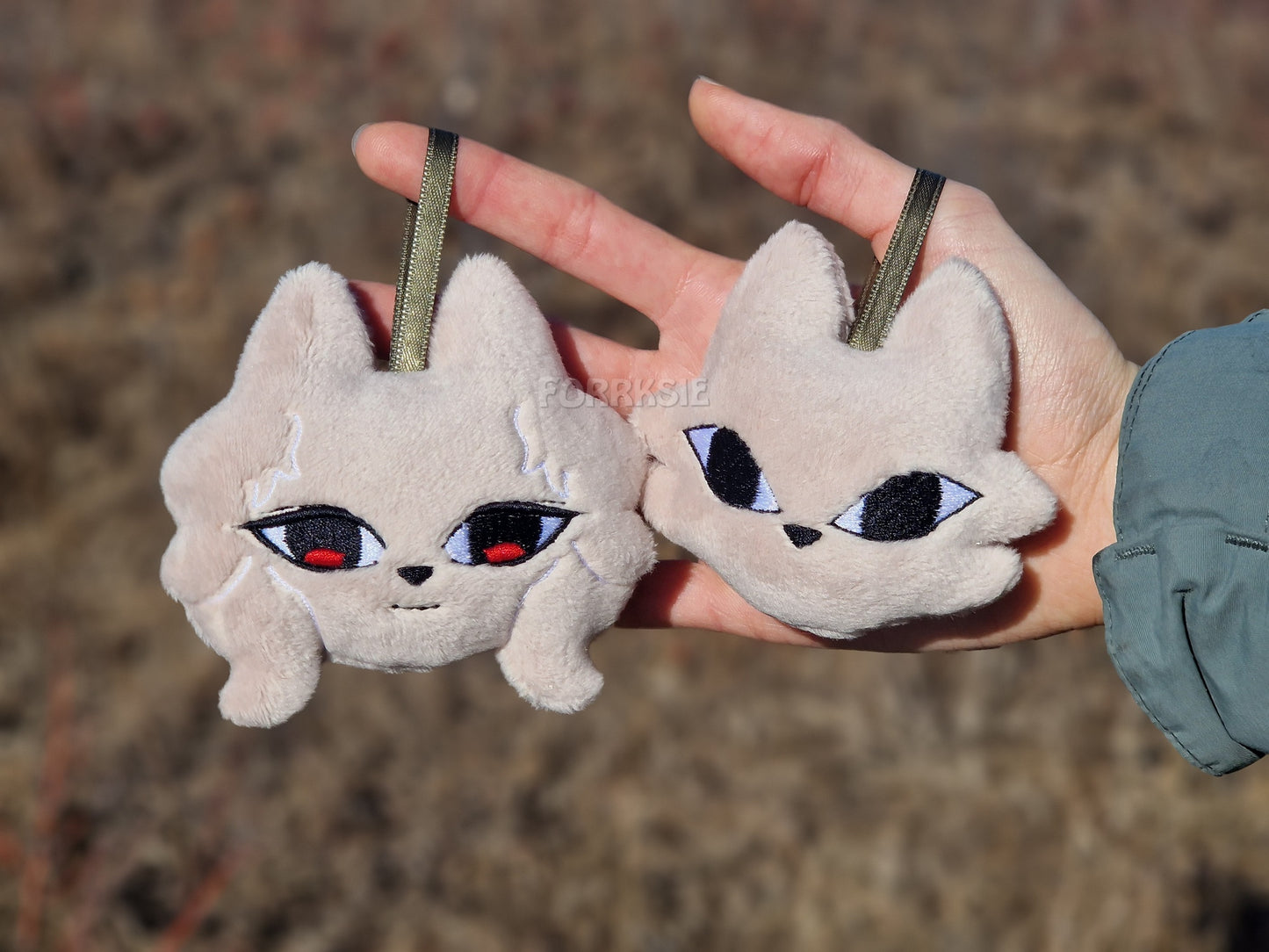 Nine Sols, Yi and Heng plush charms - READY TO SHIP