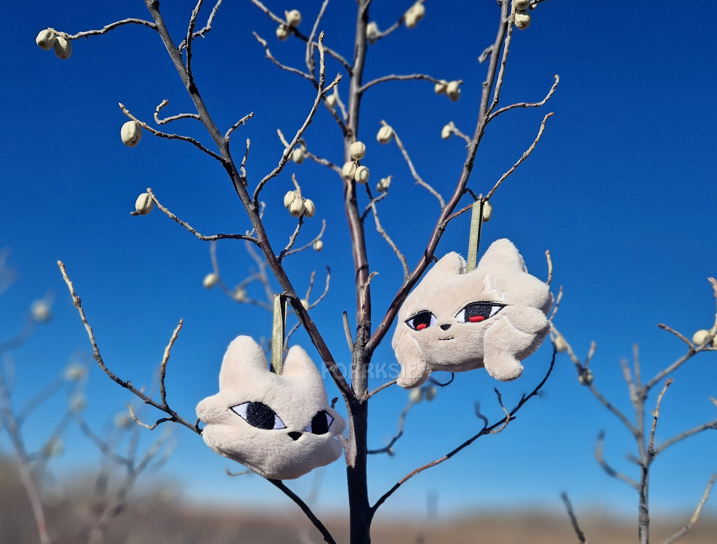 Nine Sols, Yi and Heng plush charms - READY TO SHIP