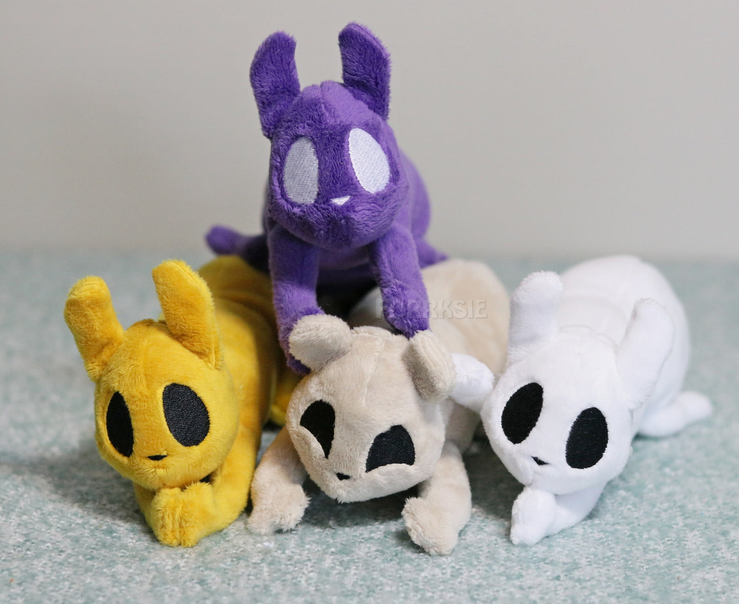 PRE-ORDER 13 inches weighted Slugcat plushie, Rain World, Downpour, with MAGNETS