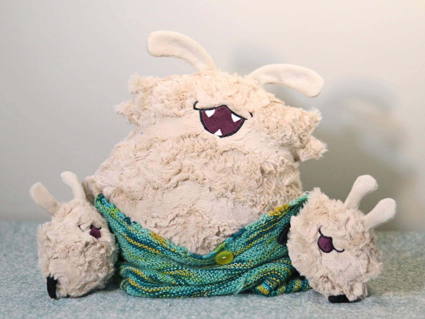 Huge Flea plush, 36cm/14" - READY TO SHIP