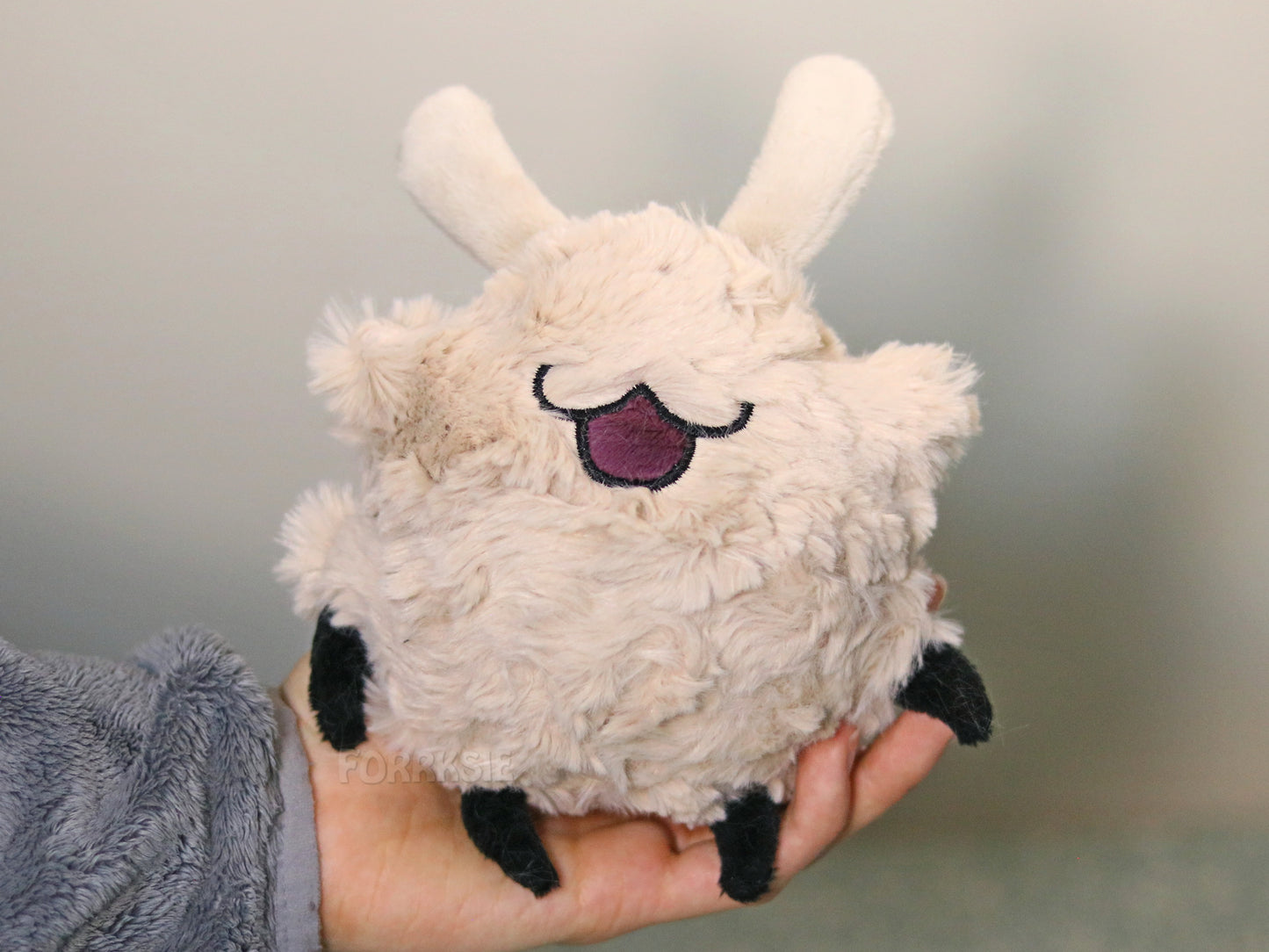 Flea plush, 18cm/7" - READY TO SHIP