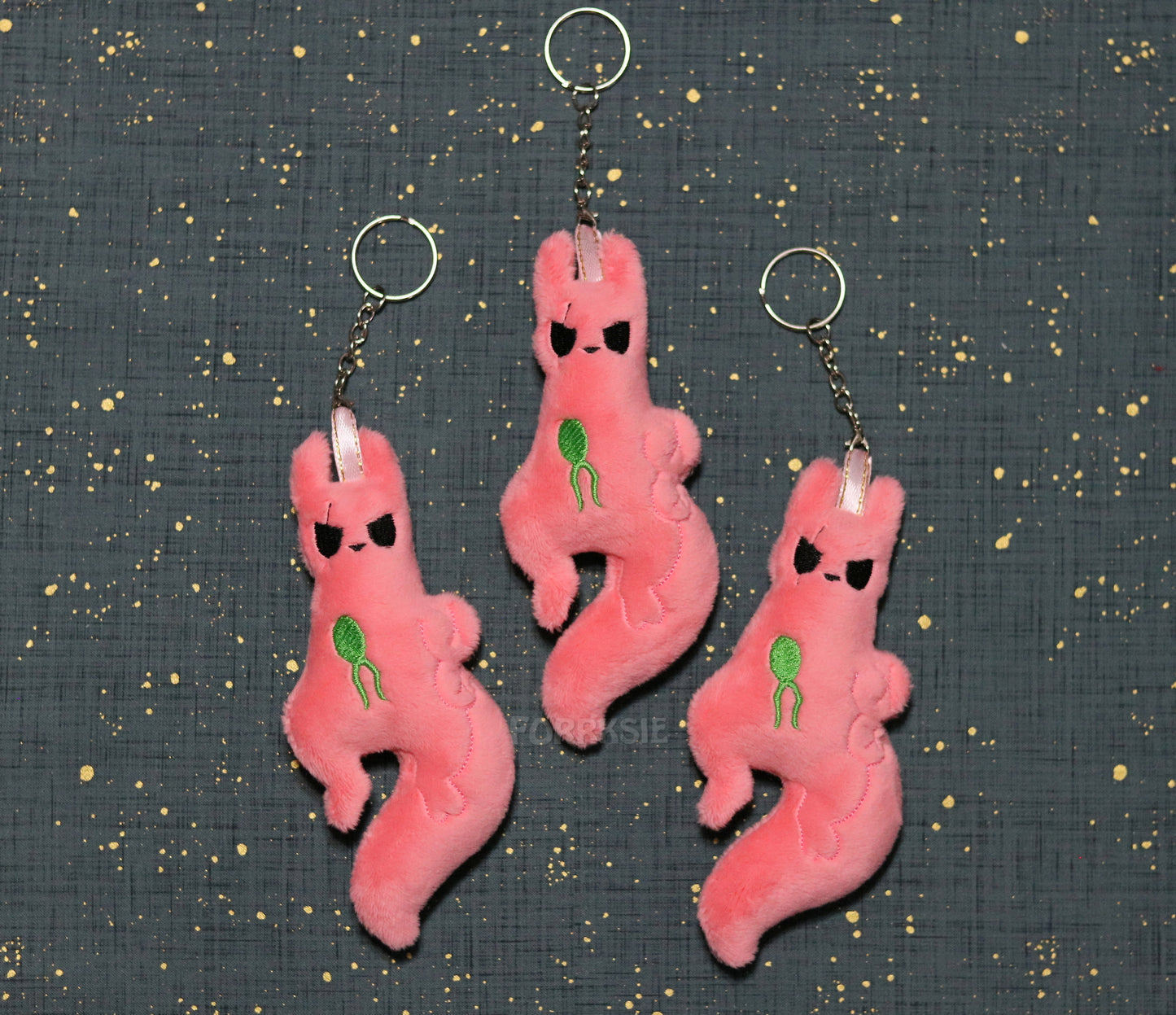 Charms Rain World, Slugcat keychains - READY TO SHIP