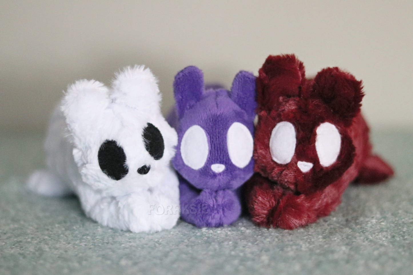 Rain World, Slugpup plushies with MAGNETS - READY TO SHIP