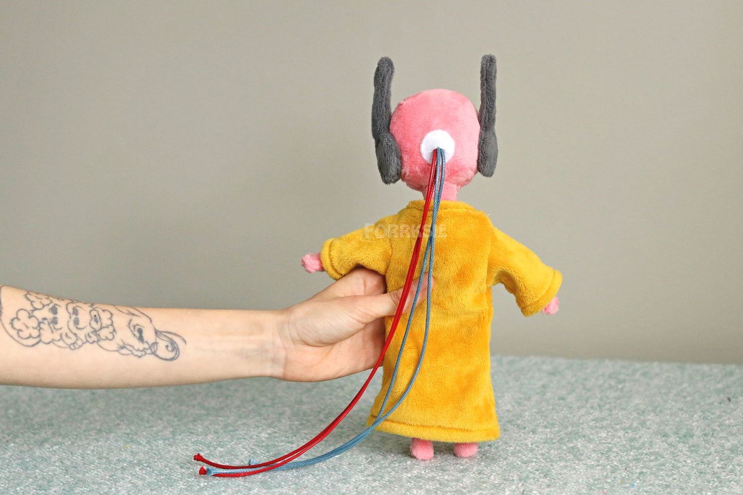 PRE-ORDER iterator plushie 11 inches, Rain World, Downpour, with MAGNETS