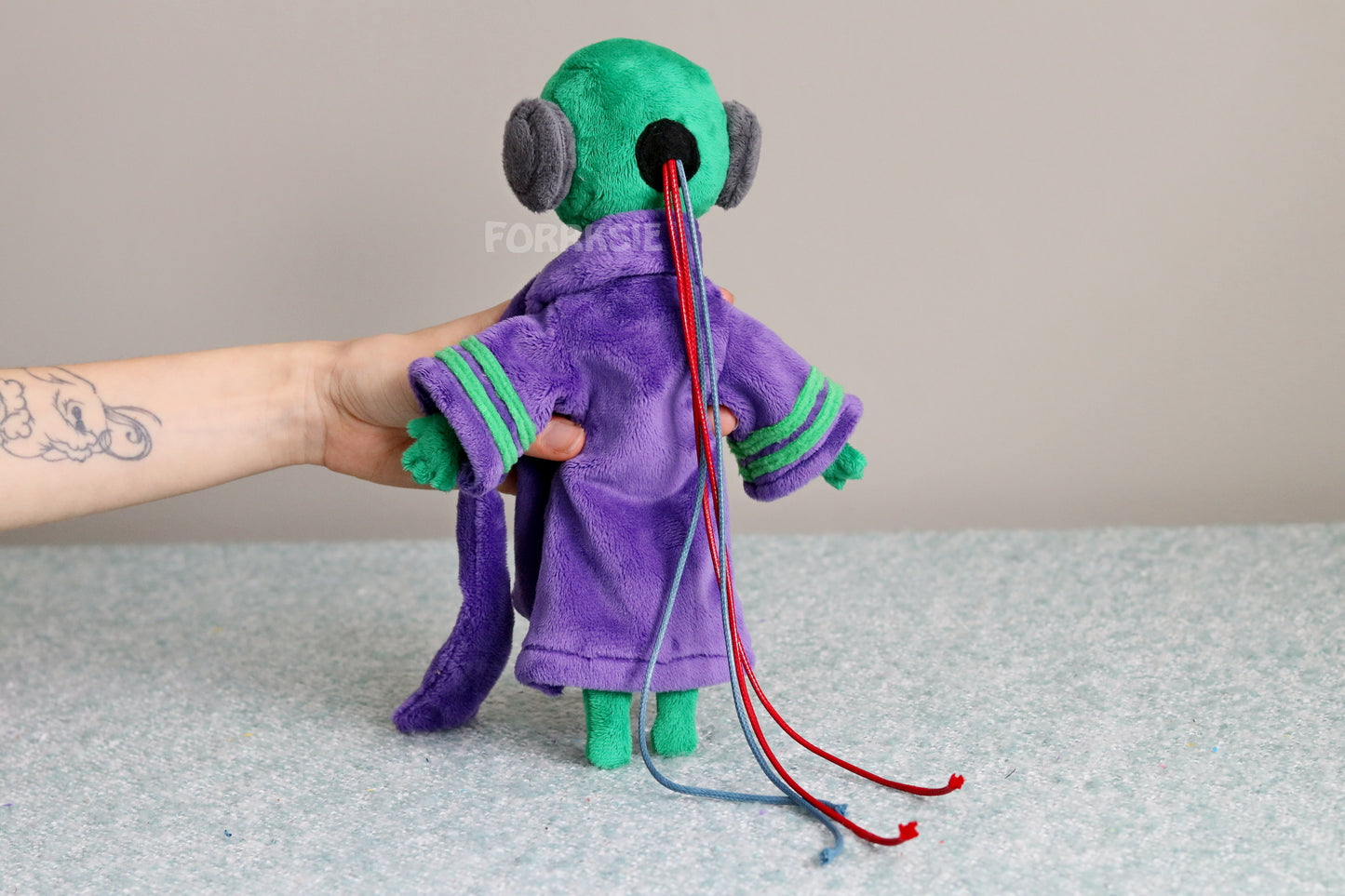PRE-ORDER iterator plushie 11 inches, Rain World, Downpour, with MAGNETS