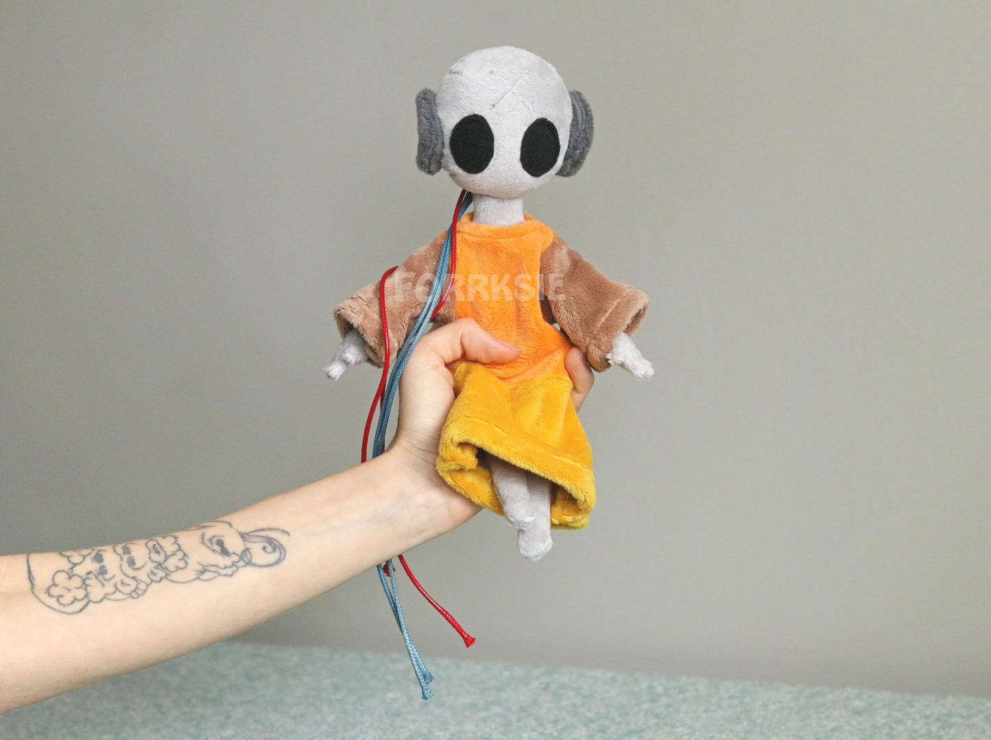 PRE-ORDER iterator plushie 11 inches, Rain World, Downpour, with MAGNETS