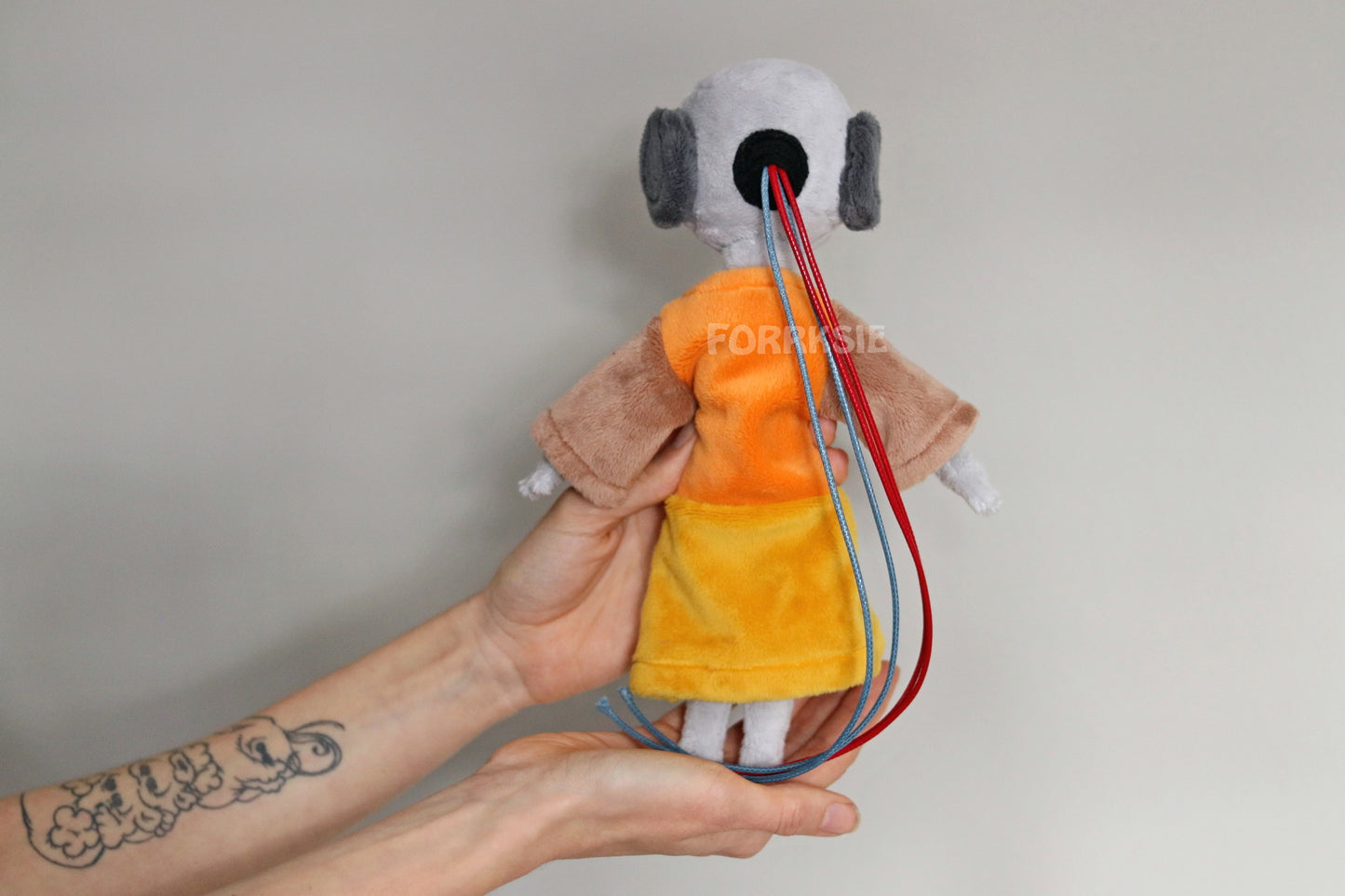 PRE-ORDER iterator plushie 11 inches, Rain World, Downpour, with MAGNETS