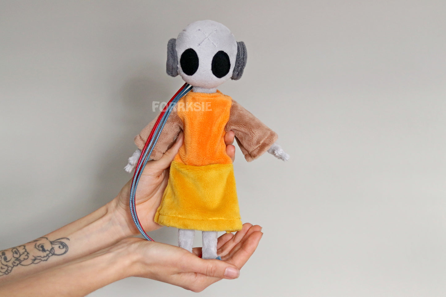 PRE-ORDER iterator plushie 11 inches, Rain World, Downpour, with MAGNETS