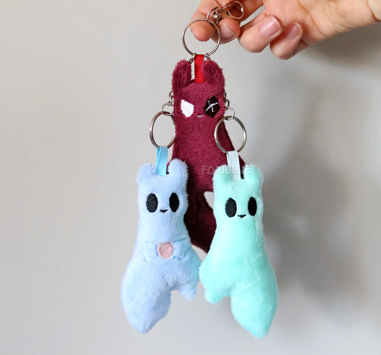 Charms Rain World, Slugcat charm - READY TO SHIP