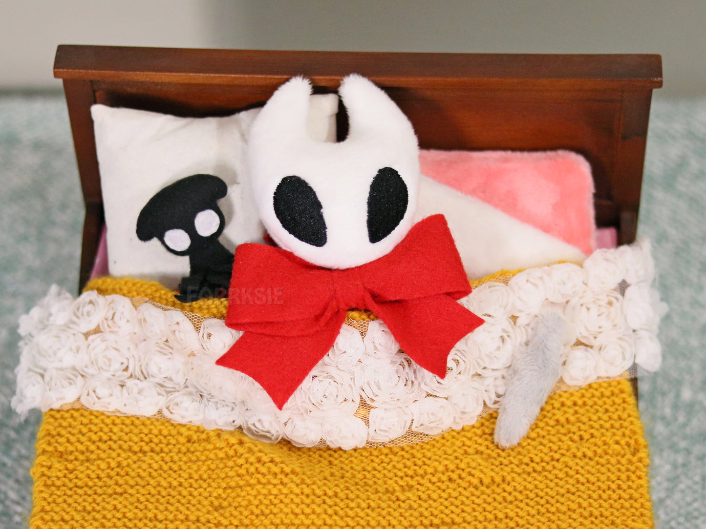 Hollow Knight mini art plush, collectible - READY TO SHIP
