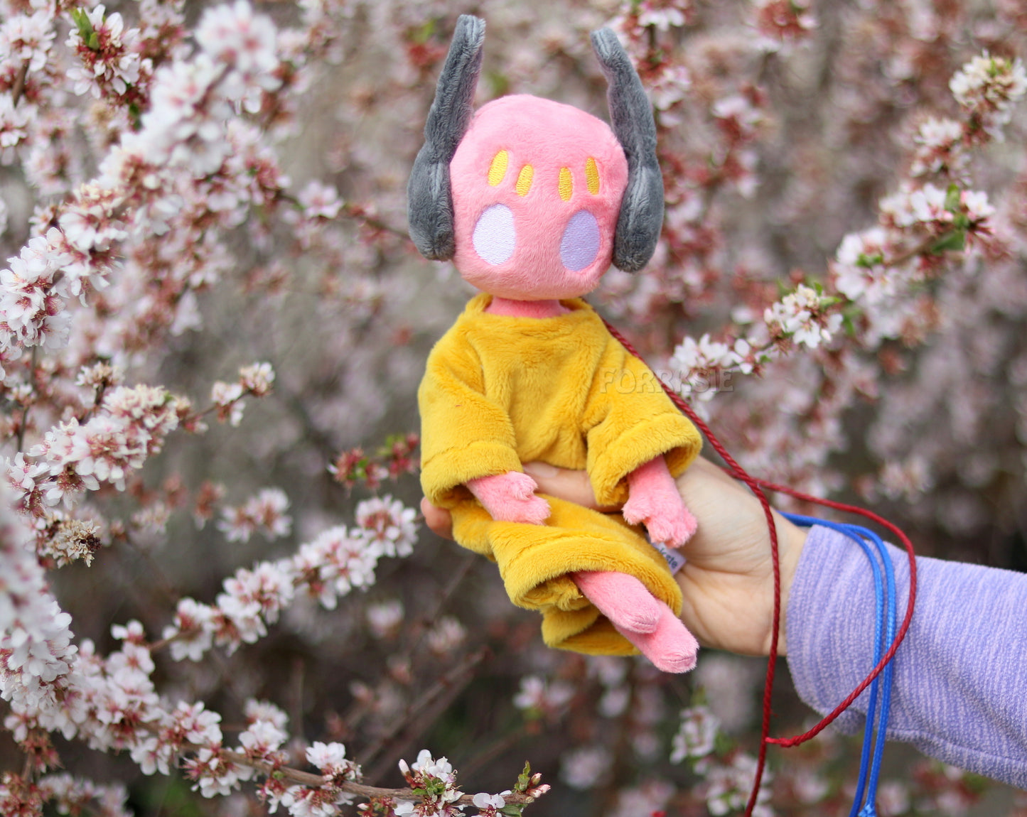 PRE-ORDER iterator plushie 11 inches, Rain World, Downpour, with MAGNETS