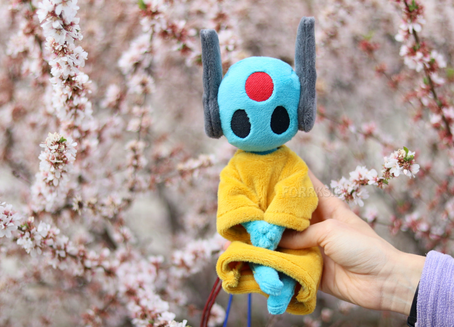 PRE-ORDER iterator plushie 11 inches, Rain World, Downpour, with MAGNETS