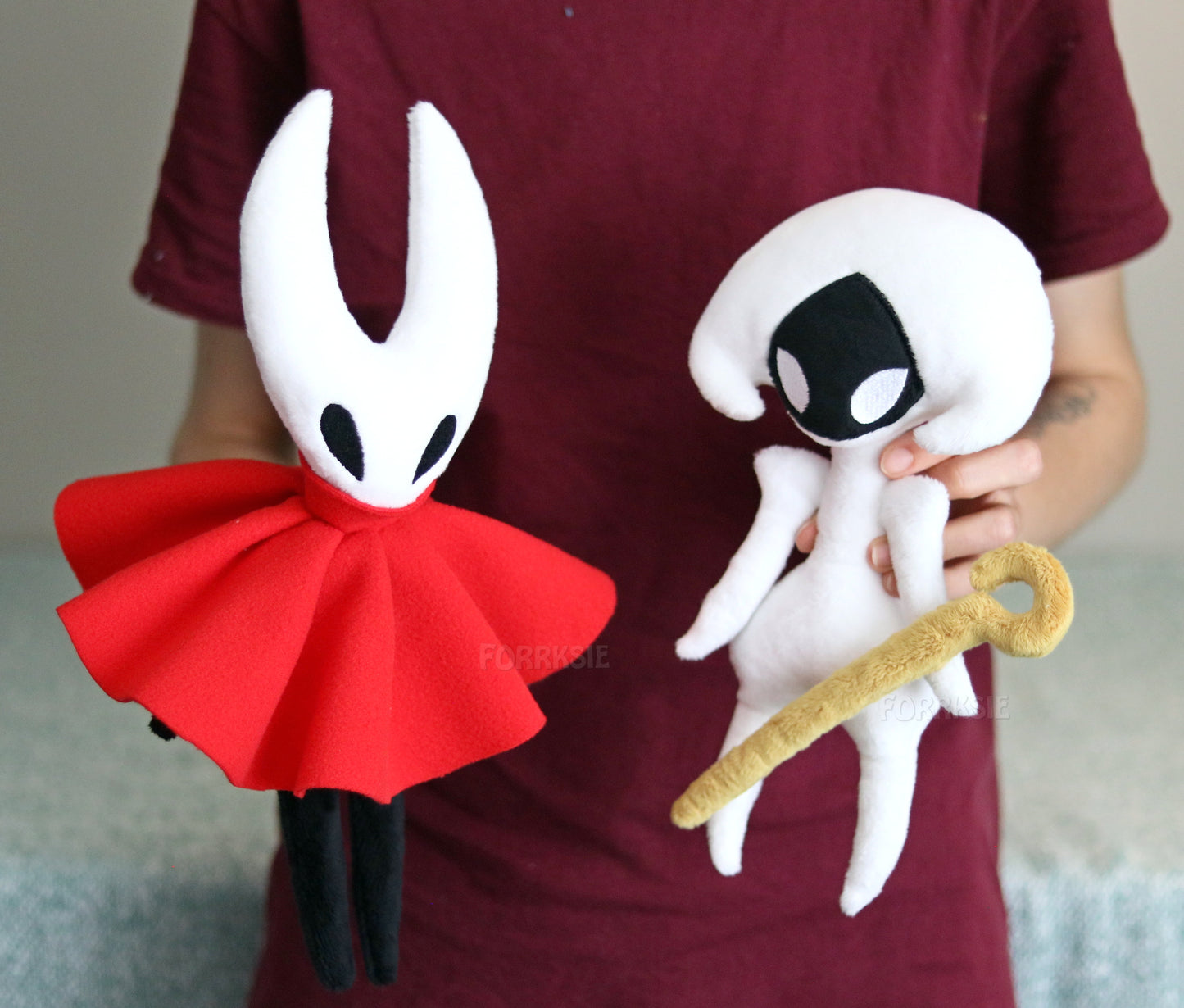 Lace plush, 28cm/11" (with magnets) - READY TO SHIP