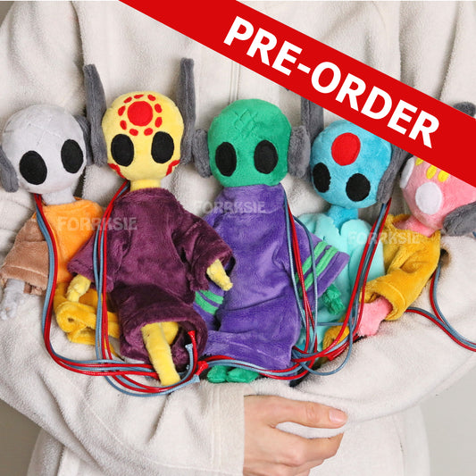 PRE-ORDER iterator plushie 11 inches, Rain World, Downpour, with MAGNETS